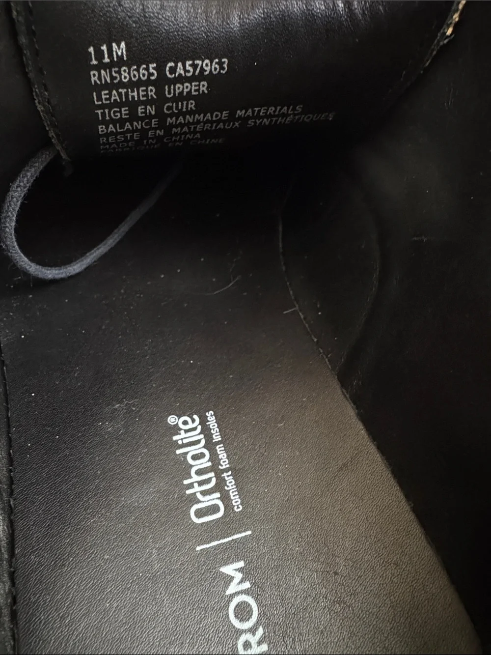 Nordstrom Black Leather Derby Dress Shoes EUC 11
